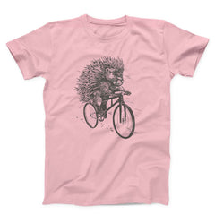 Porcupine In A Bicycle Unisex T-Shirt
