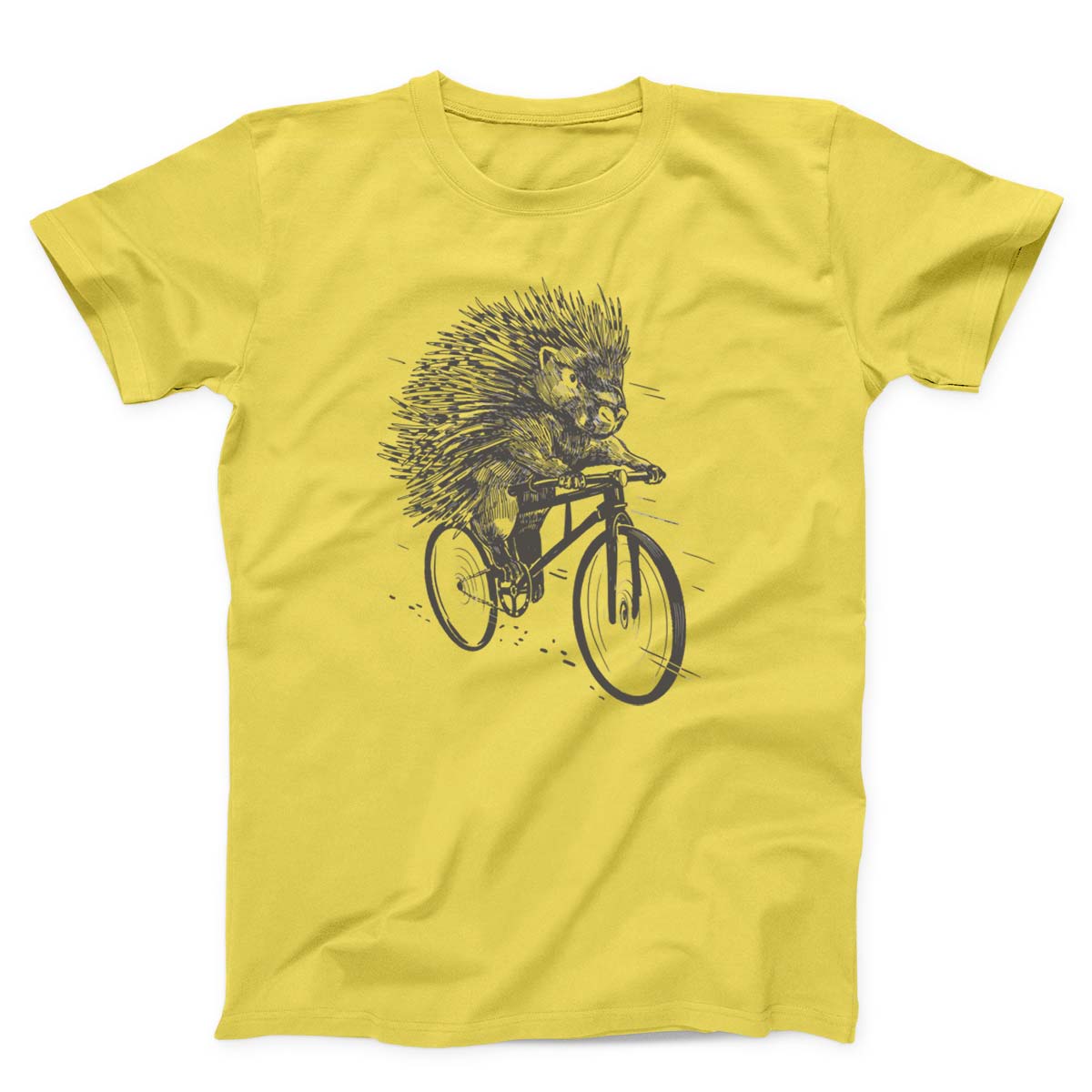 Porcupine In A Bicycle Unisex T-Shirt