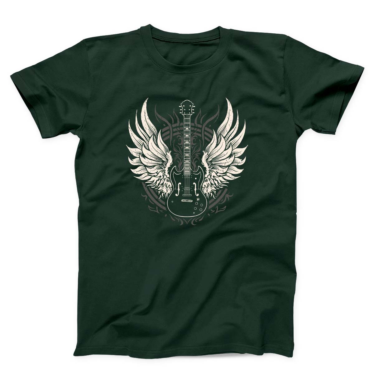 Winged Guitar Graphic Unisex T-Shirt