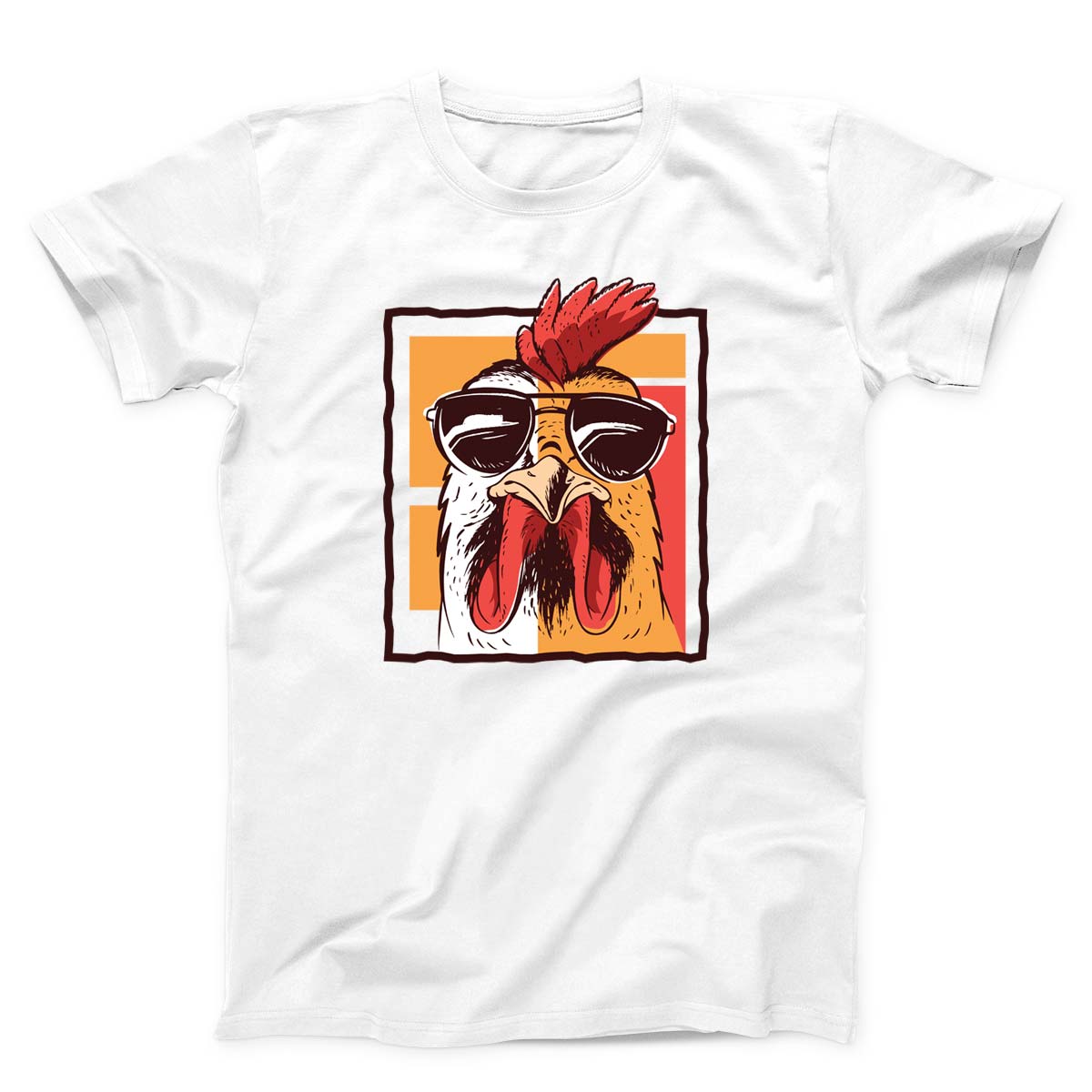Rooster Sunglasses Unisex T-Shirt