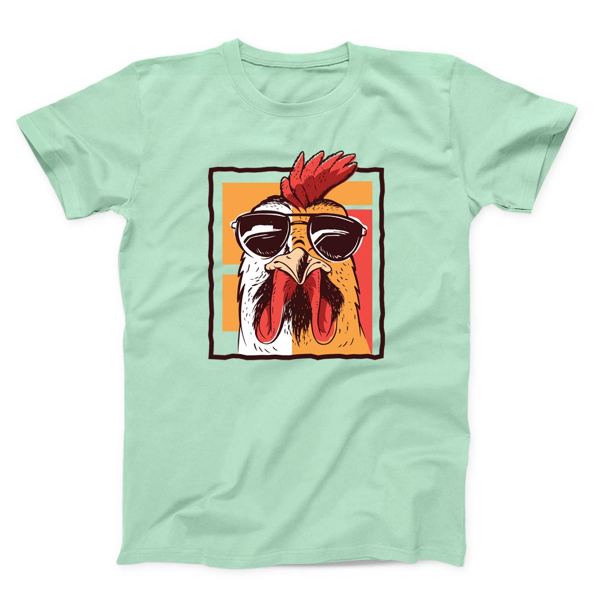 Rooster Sunglasses Unisex T-Shirt