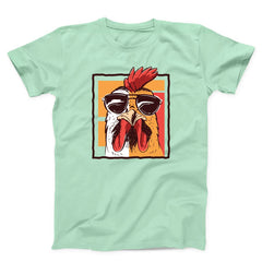 Rooster Sunglasses Unisex T-Shirt