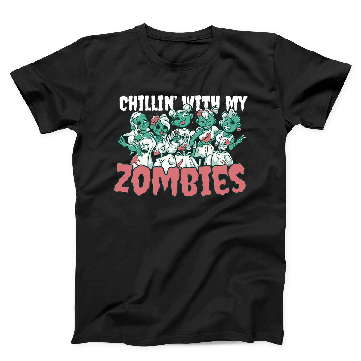 Zombie Girl Fiends Unisex T-Shirt