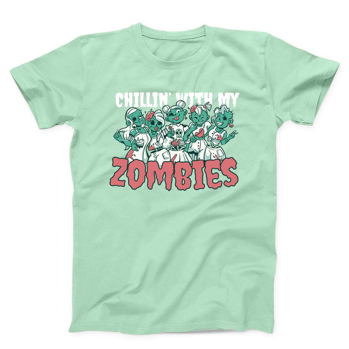 Zombie Girl Fiends Unisex T-Shirt