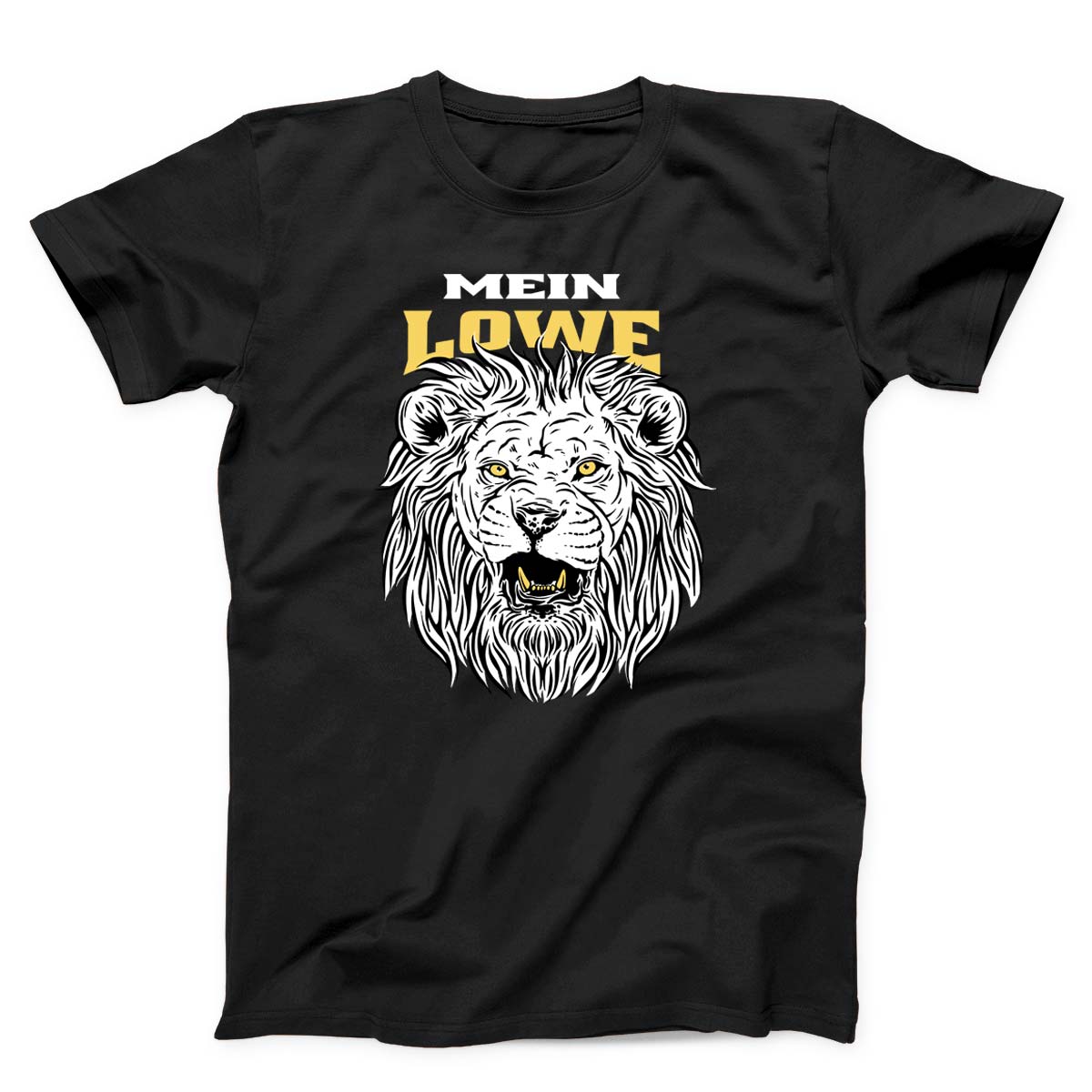 Lion Face German Quote Unisex T-Shirt
