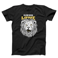 Lion Face German Quote Unisex T-Shirt