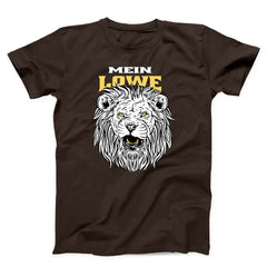 Lion Face German Quote Unisex T-Shirt