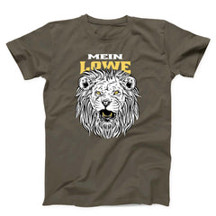 Lion Face German Quote Unisex T-Shirt