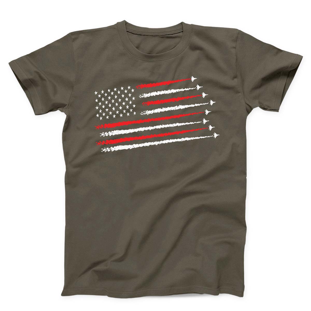 American Airplane Flag Unisex