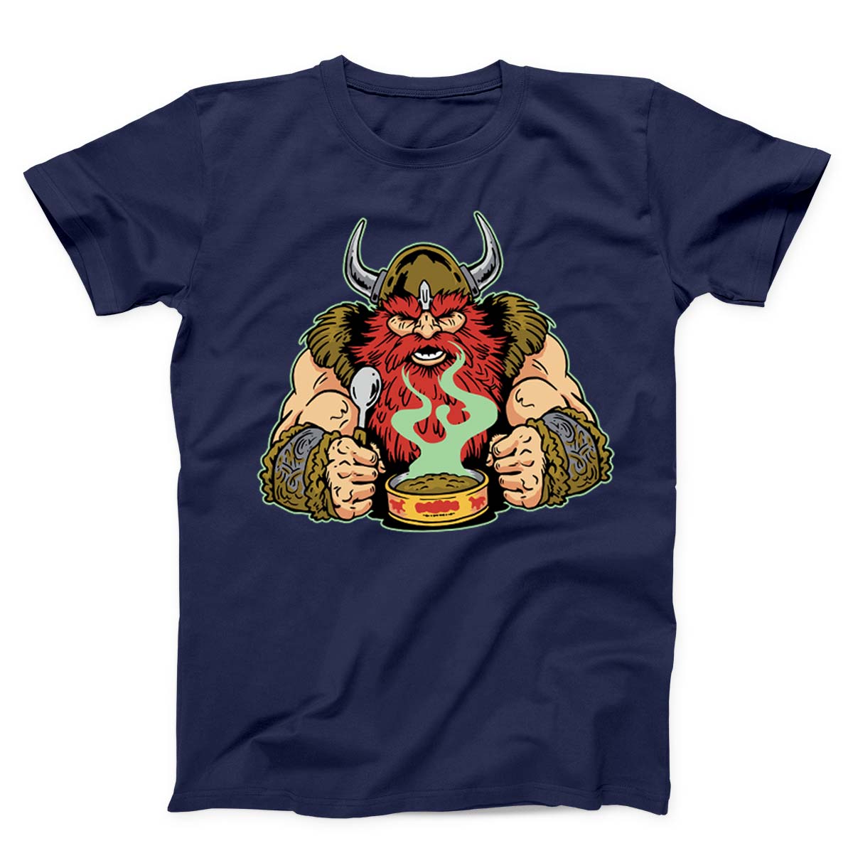 Redhead Viking Warrior Eating Unisex T-Shirt