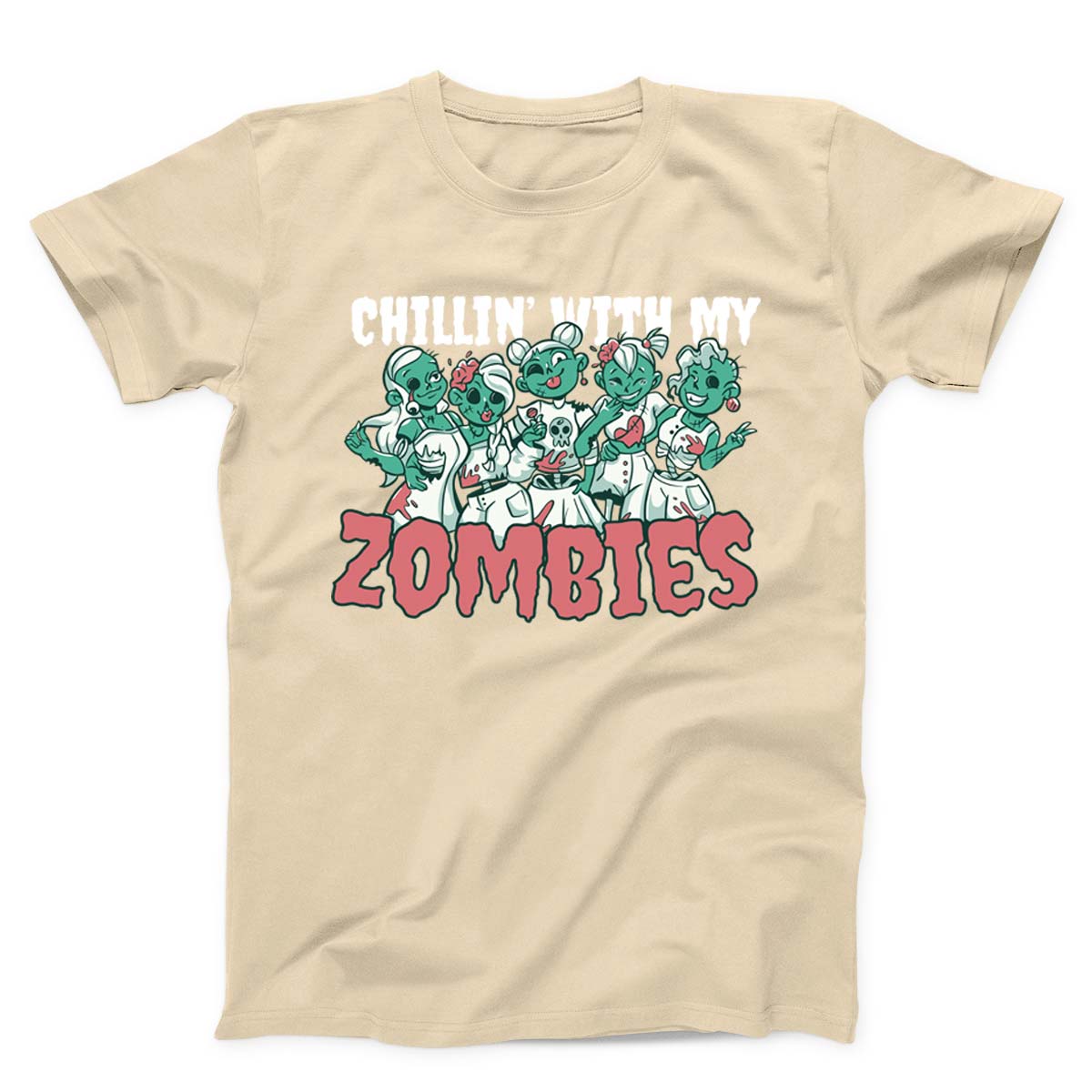 Zombie Girl Fiends Unisex T-Shirt