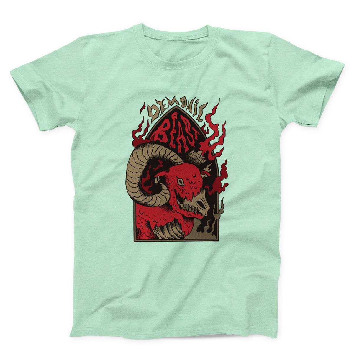 Goat Animal Hell Creature Unisex T-Shirt