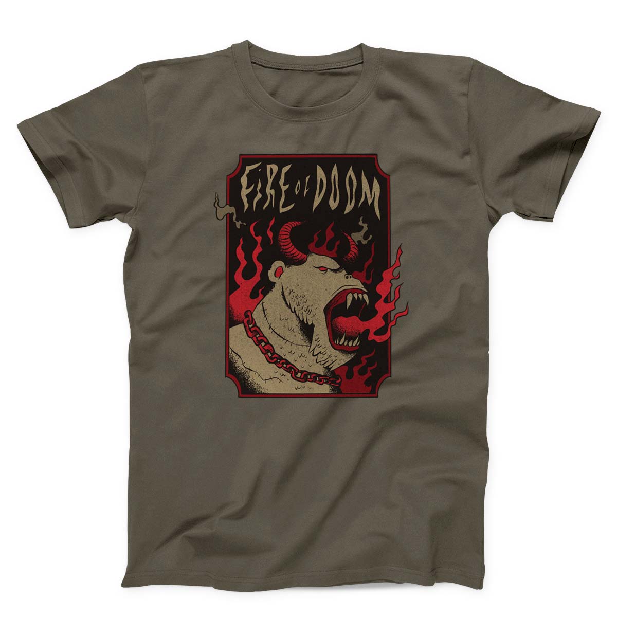 Hell Creature With Horns Unisex T-Shirt
