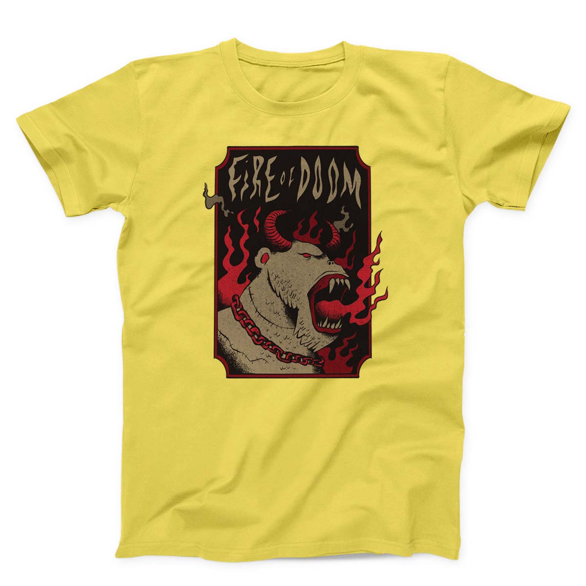 Hell Creature With Horns Unisex T-Shirt