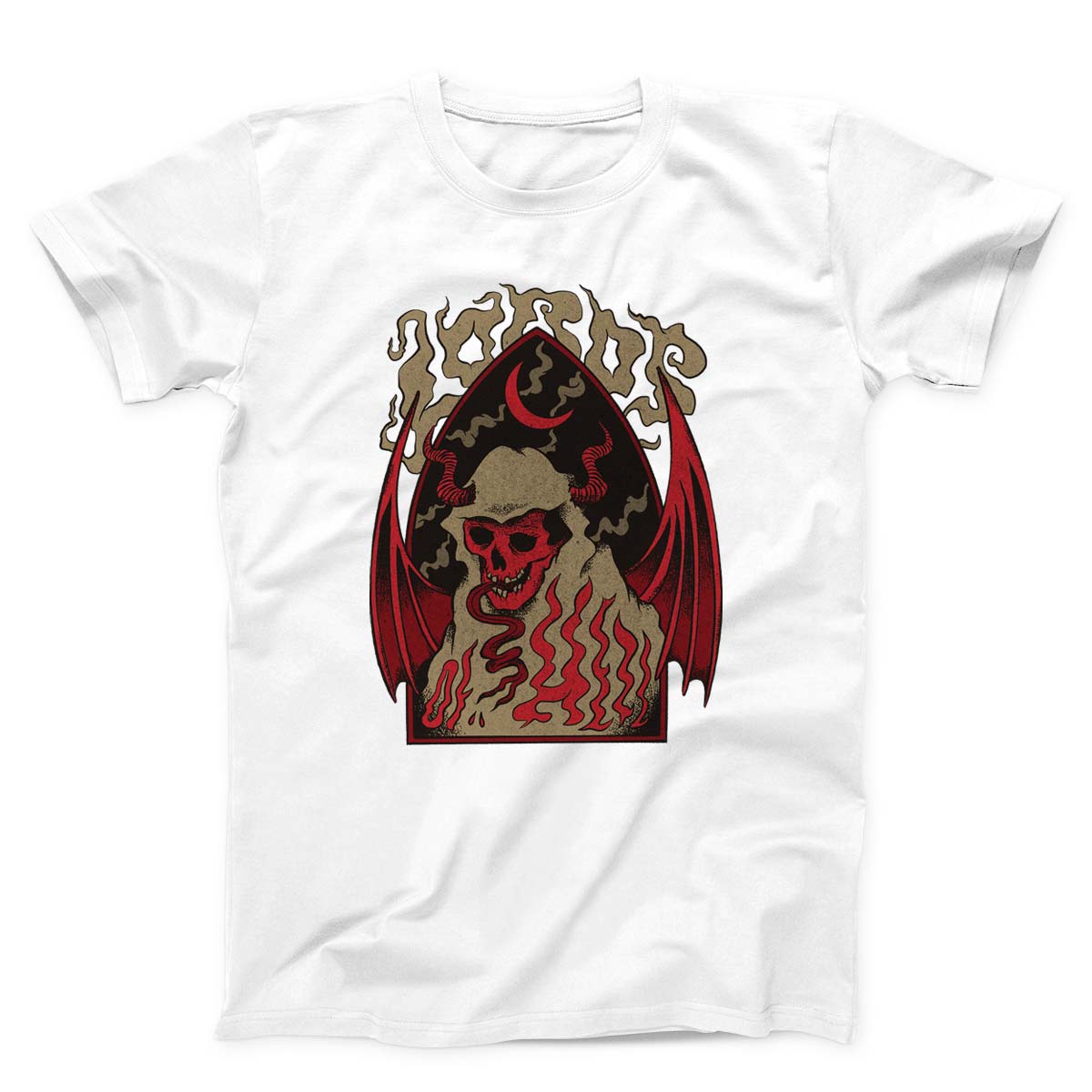 Skeleton Demon Hell Creature Unisex T-Shirt