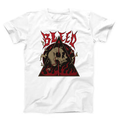 Skeleton In Hell Satanic Unisex T-Shirt