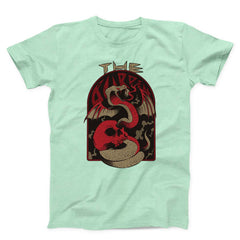 Snake And Skull Hell Creature Unisex T-Shirt
