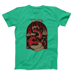 Snake And Skull Hell Creature Unisex T-Shirt