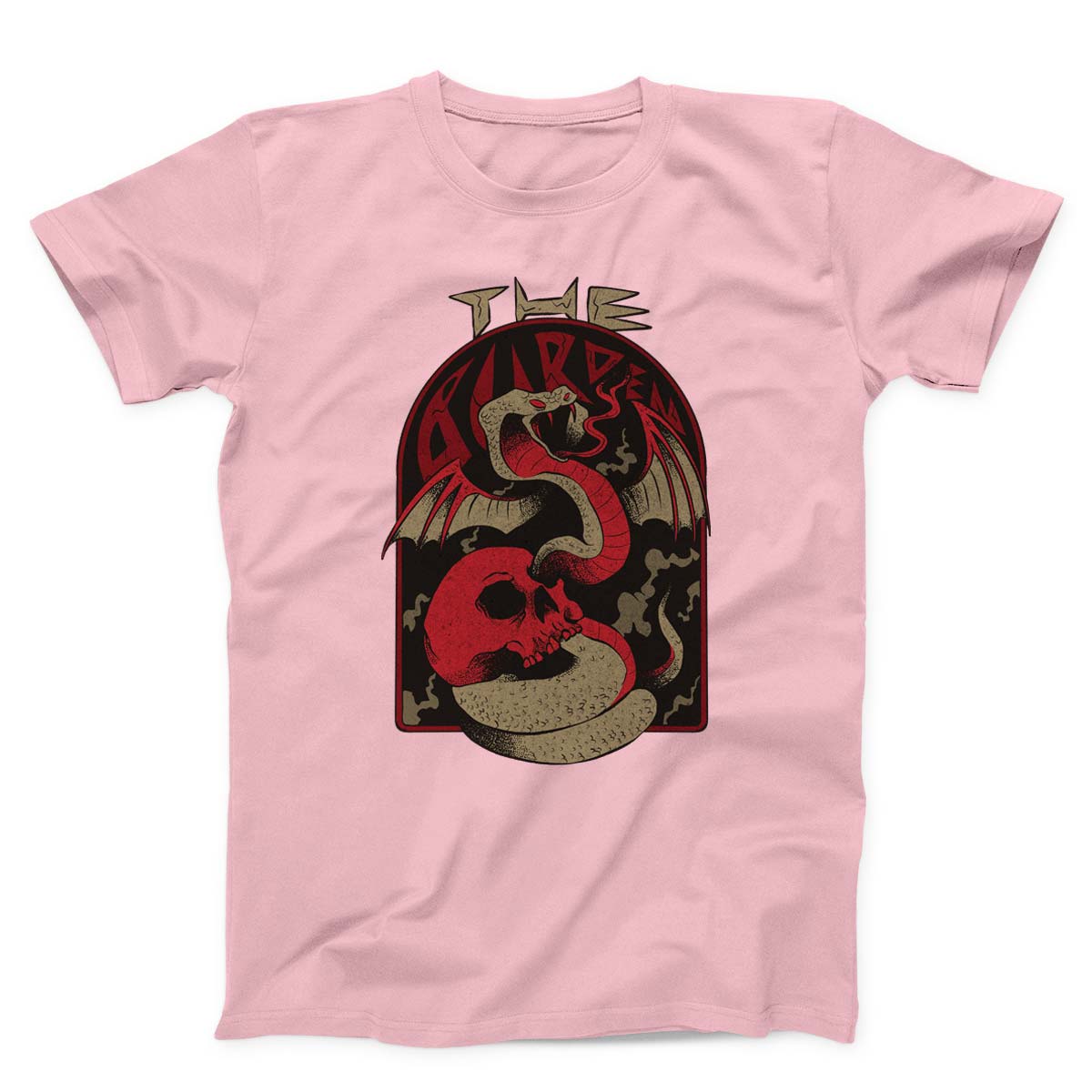 Snake And Skull Hell Creature Unisex T-Shirt