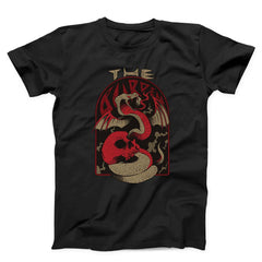 Snake And Skull Hell Creature Unisex T-Shirt