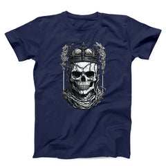 Intricate Crowned Skull Unisex T-shirt