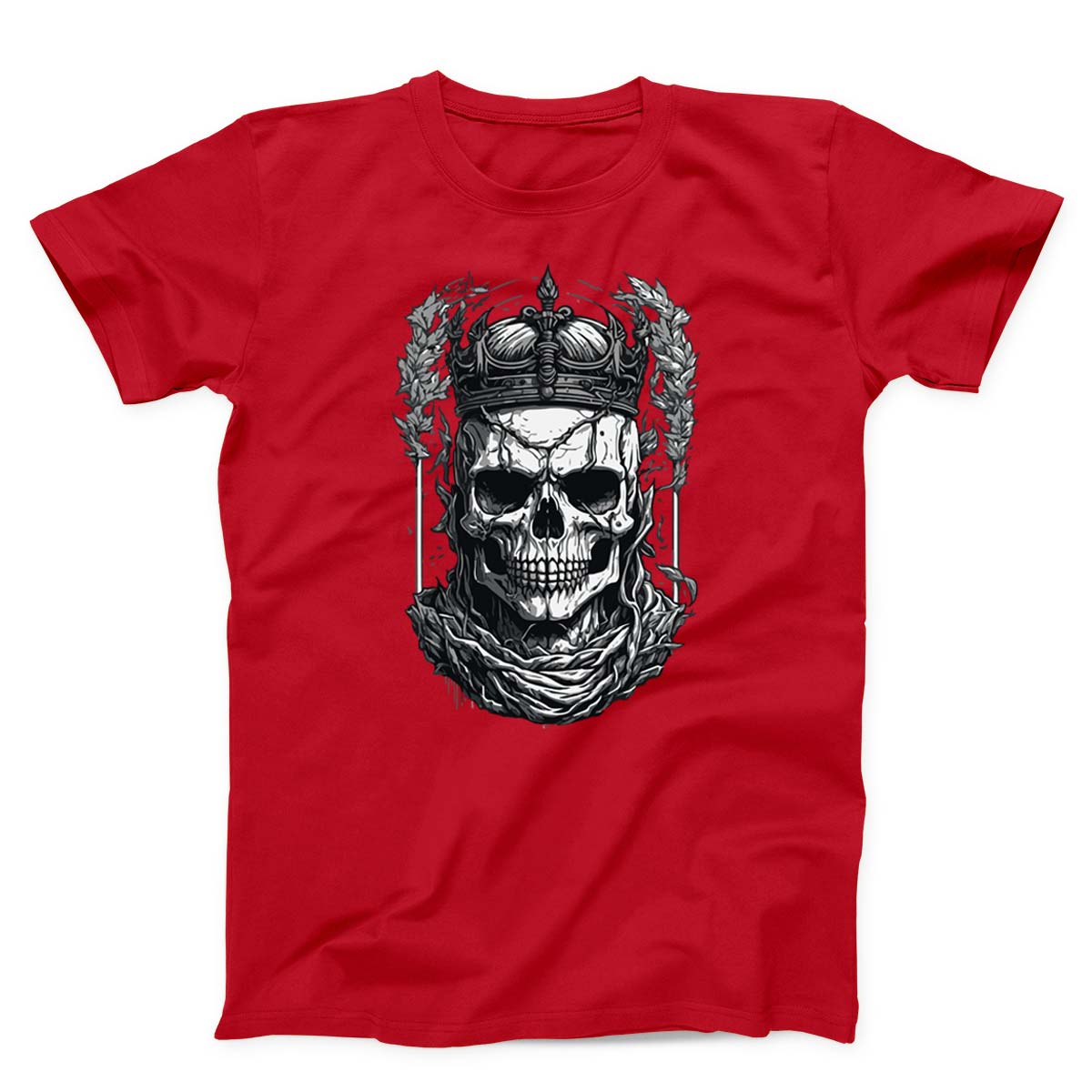 Intricate Crowned Skull Unisex T-shirt