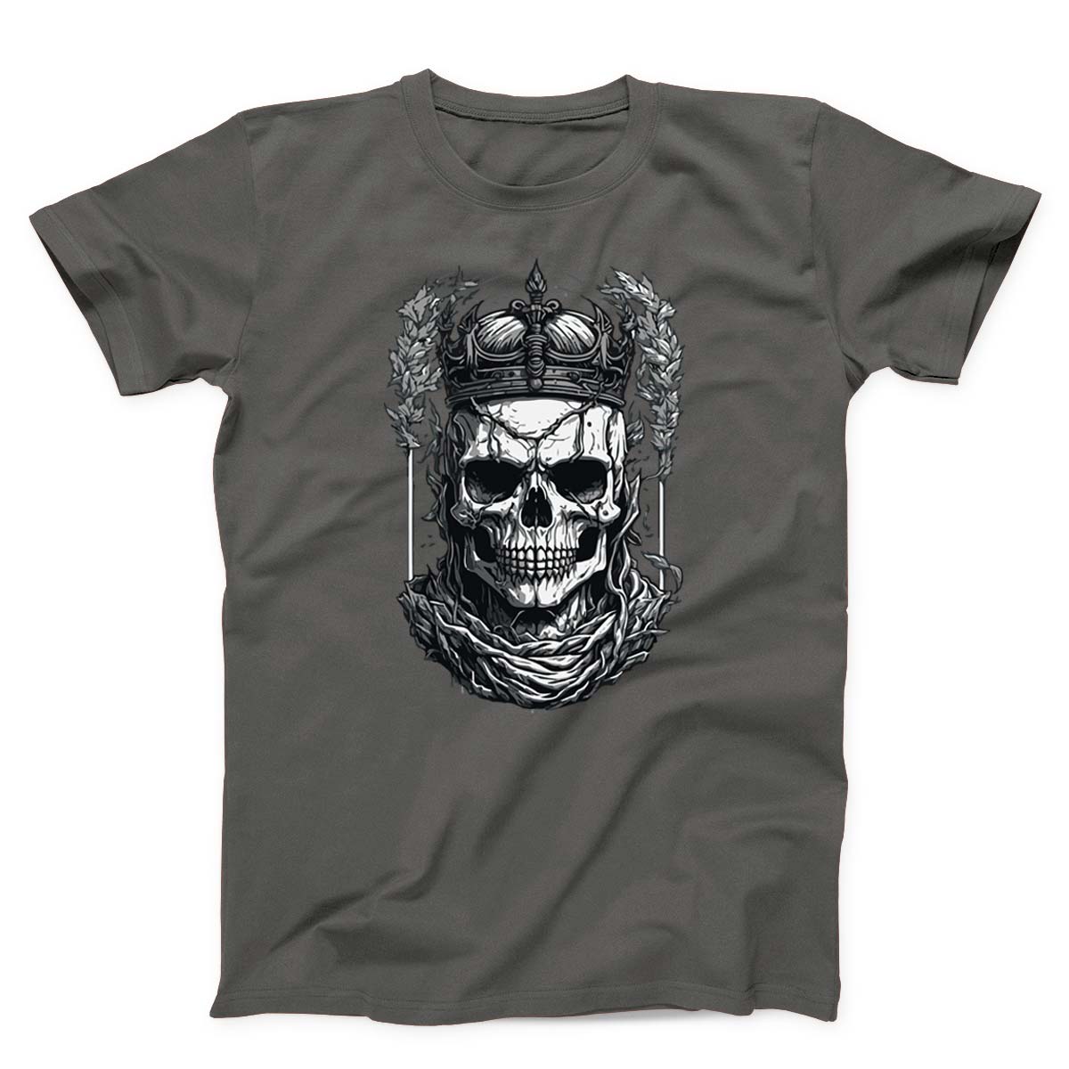 Intricate Crowned Skull Unisex T-shirt