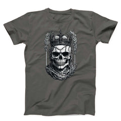 Intricate Crowned Skull Unisex T-shirt