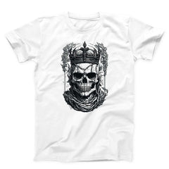 Intricate Crowned Skull Unisex T-shirt