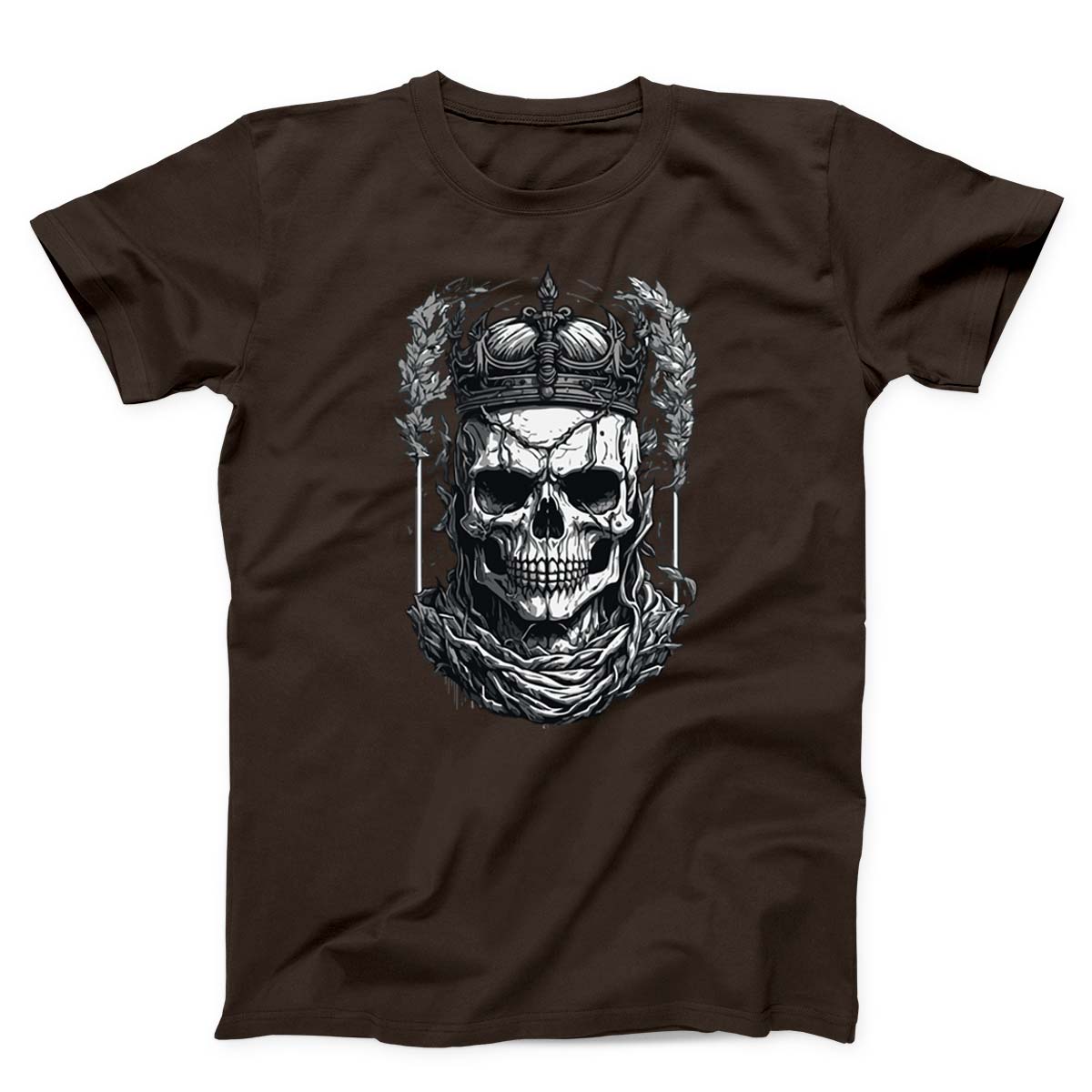 Intricate Crowned Skull Unisex T-shirt