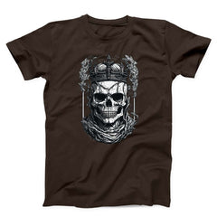Intricate Crowned Skull Unisex T-shirt