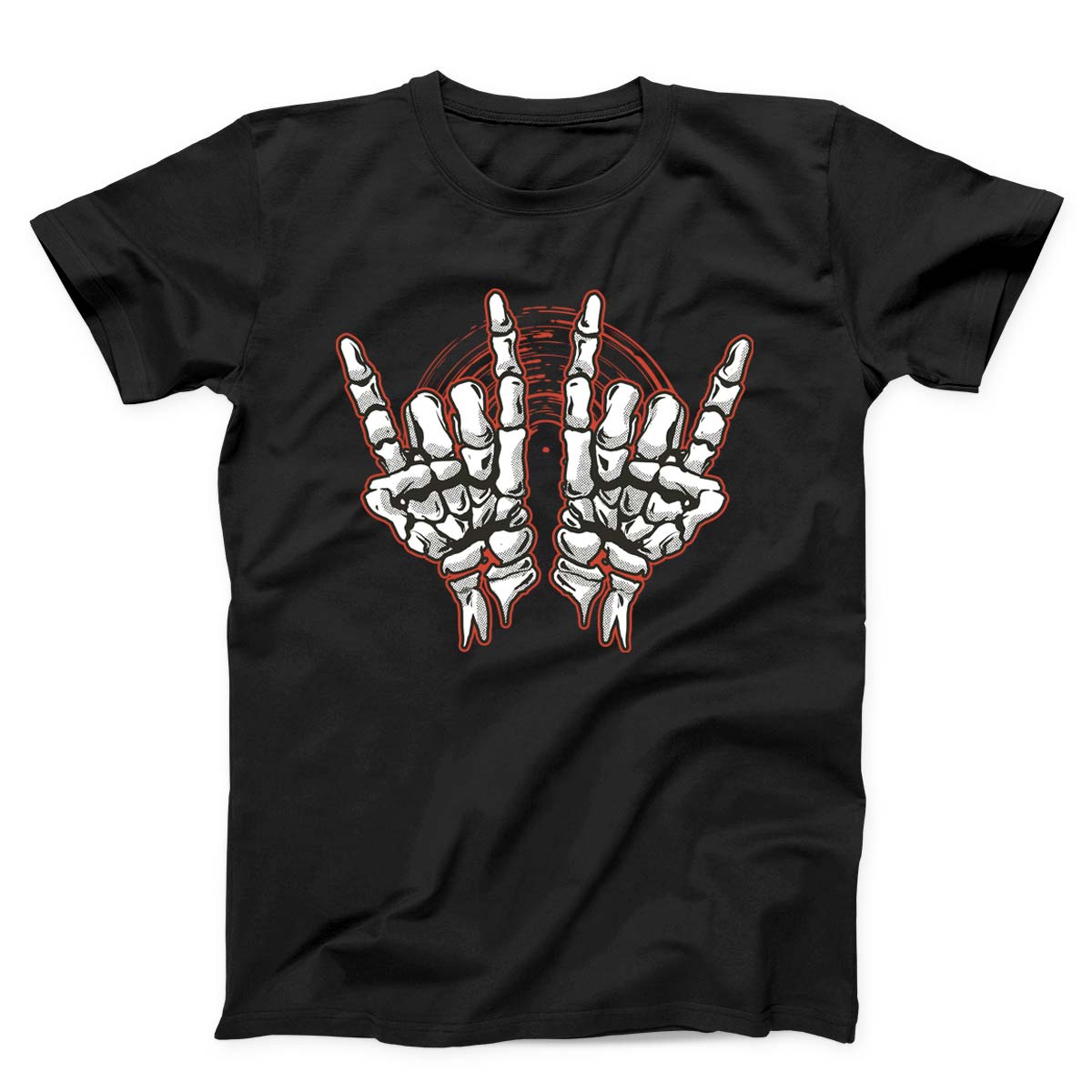 Skeleton Hands Rock and Roll Unisex T-shirt