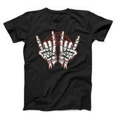Skeleton Hands Rock and Roll Unisex T-shirt