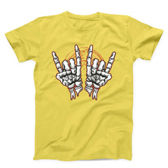Skeleton Hands Rock and Roll Unisex T-shirt