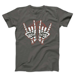 Skeleton Hands Rock and Roll Unisex T-shirt