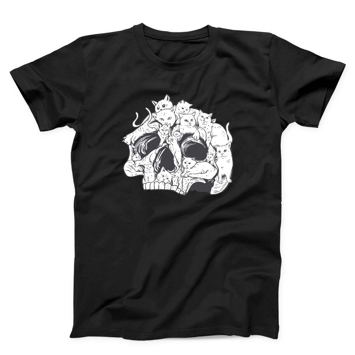 Cats Skull Unisex T-shirt