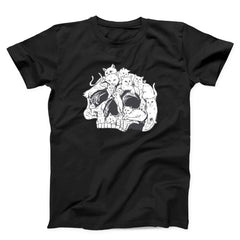 Cats Skull Unisex T-shirt
