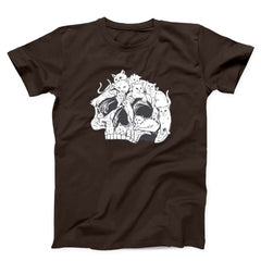 Cats Skull Unisex T-shirt