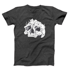 Cats Skull Unisex T-shirt