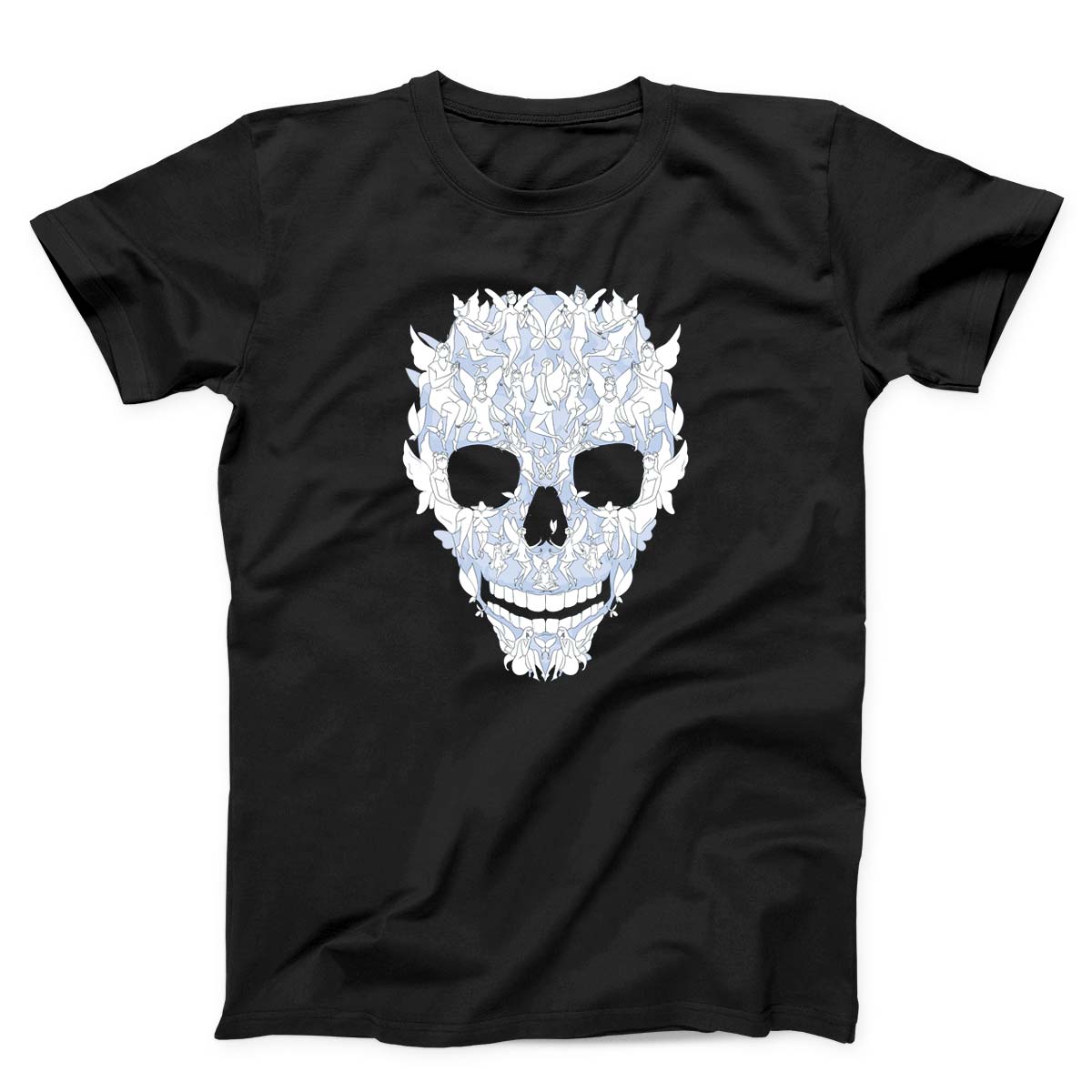 Skull Made Of Fairies Unisex T-shirt