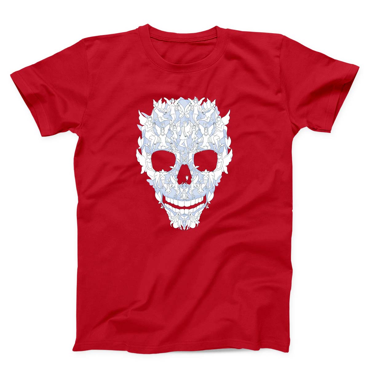 Skull Made Of Fairies Unisex T-shirt