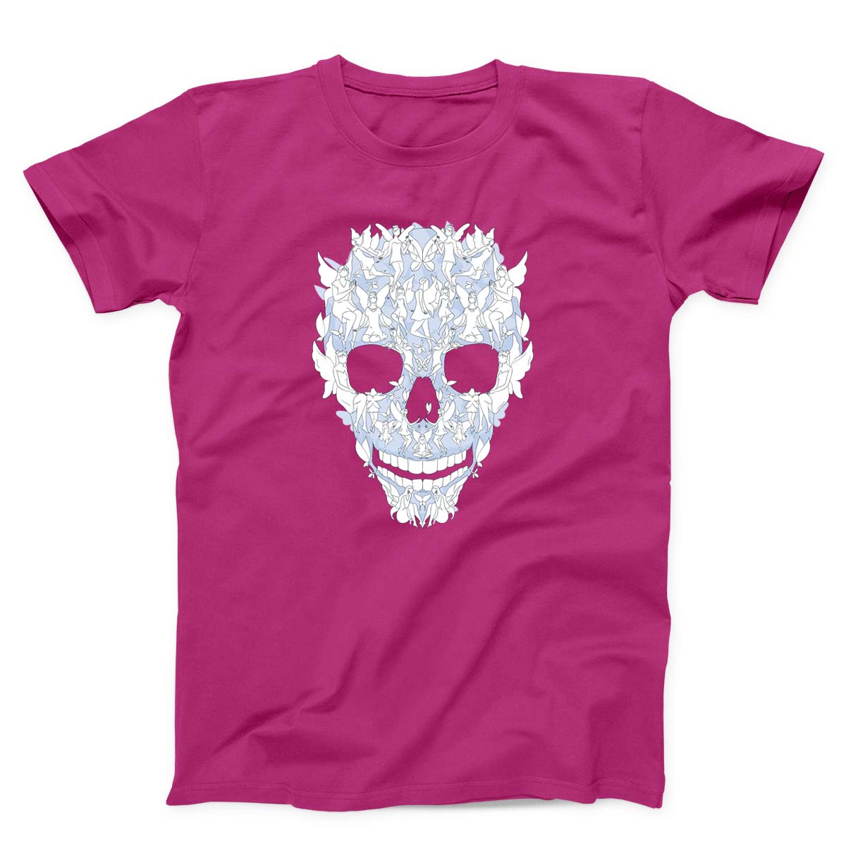 Skull Made Of Fairies Unisex T-shirt