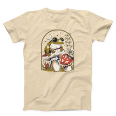 Frog On Muhsroom Unisex T-shirt