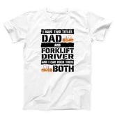 Dad Forklift Vex Unisex T-shirt