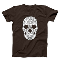 Dogs Skull Unisex T-shirt