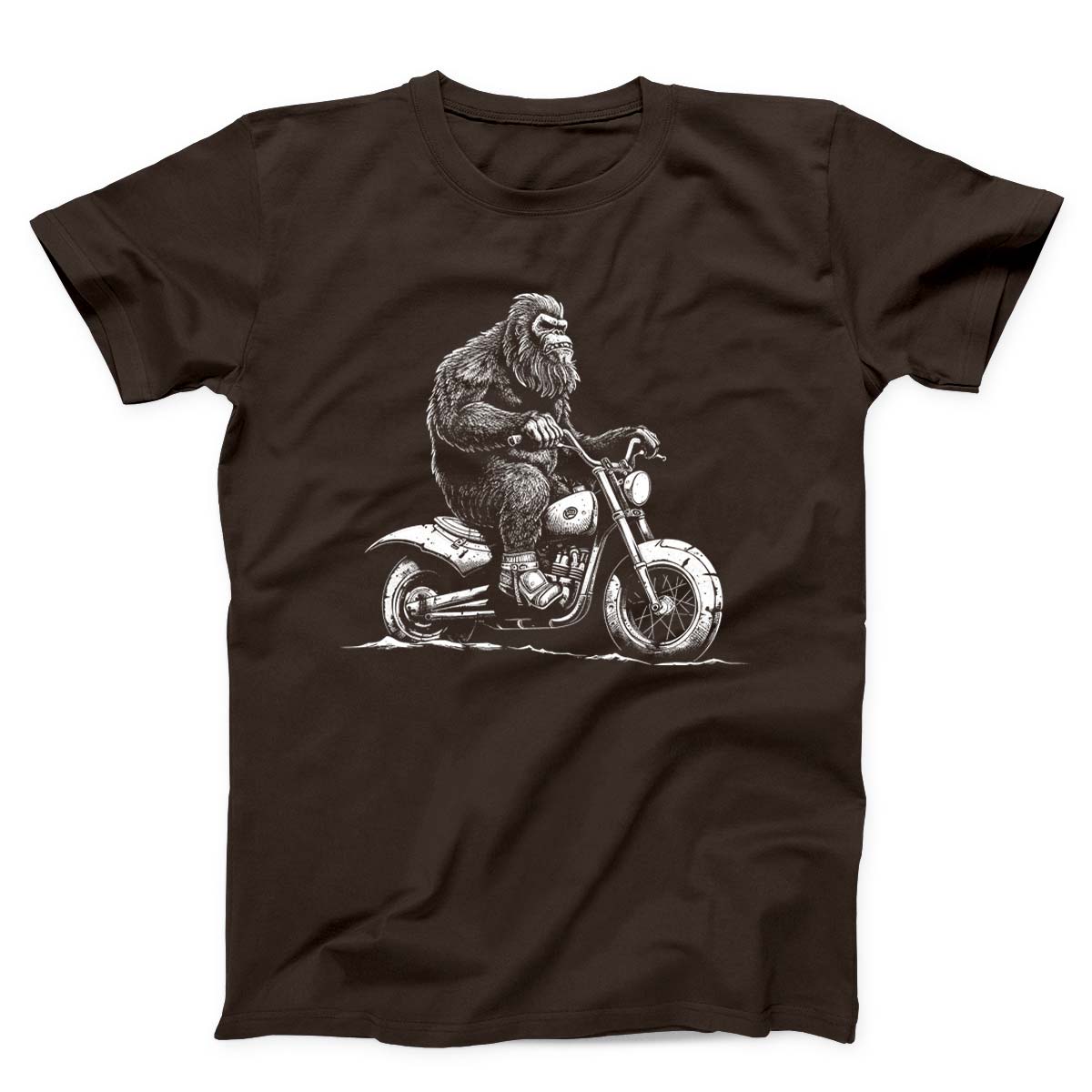 Sasquatch Biker Unisex T-Shirt
