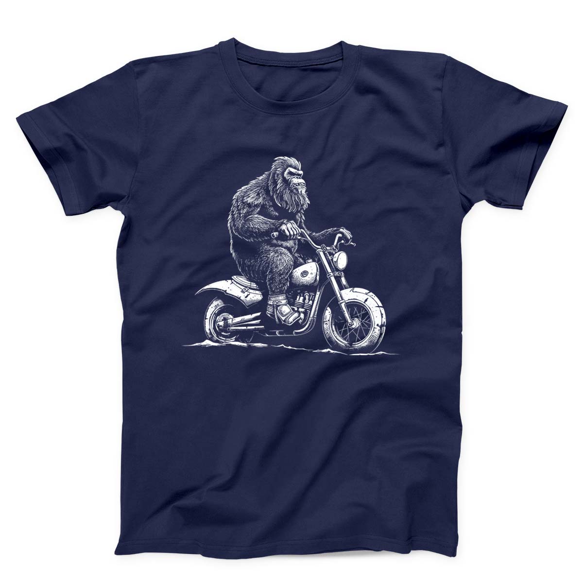 Sasquatch Biker Unisex T-Shirt