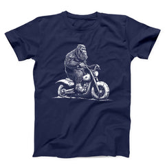 Sasquatch Biker Unisex T-Shirt
