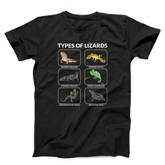 Types Of Lizards Unisex T-Shirt