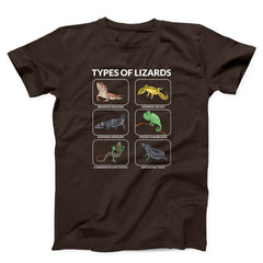 Types Of Lizards Unisex T-Shirt